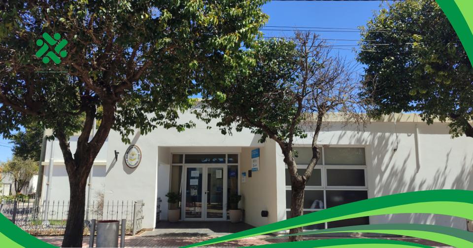 Fachada de la Municipalidad de Dalmacio Vélez Sarsfield